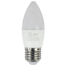 Лампа светодиодная ЭРА E27 6W 2700K матовая ECO LED B35-6W-827-E27 Б0020620