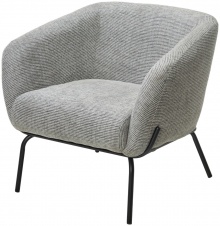 Кресло HARPER Modica-314 серый, ткань / черный каркас, ®DISAUR