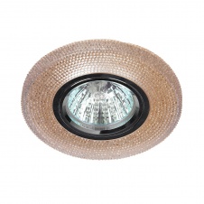 Встраиваемый светильник ЭРА LED с подсветкой DK LD1 BR Б0018778